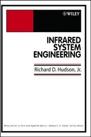 Infrared System Engineering - Cover
