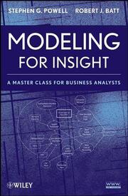 Modeling for Insight