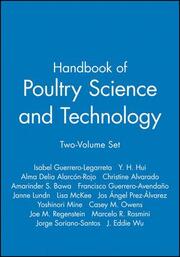 Handbook of Poultry Science and Technology