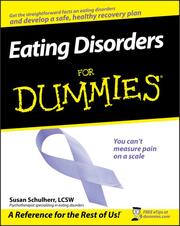 Eating Disorders For Dummies - Cover
