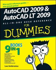 AutoCAD 2009 & AutoCAD LT 2009 All-in-One Desk Reference for Dummies