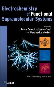 Electrochemistry of Functional Supramolecular Systems - Cover