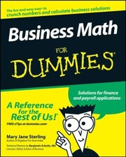 Business Math For Dummies - Cover