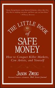 The Little Book of Safe Money - Cover