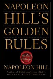 Napoleon Hill's Golden Rules - Cover