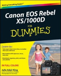 Canon EOS Rebel XS/1000D For Dummies