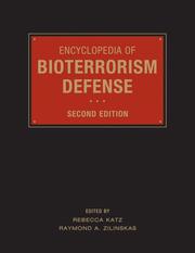 Encyclopedia of Bioterrorism Defense - Cover