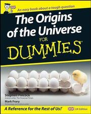 The Origins of the Universe For Dummies - Cover