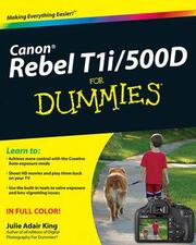 Canon EOS Rebel T1i/500D For Dummies - Cover