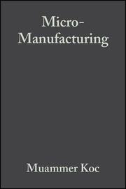 Micro-Manufacturing - Cover