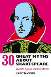 30 Great Myths about Shakespeare - Cover