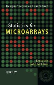 Statistics for Microarrays - Cover