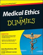 Medical Ethics For Dummies - Cover