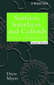 Surfaces, Interfaces and Colloids