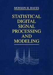 Statistical Digital Signal Processing and Modeling - Cover