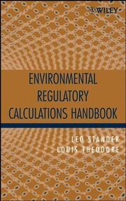 Regulatory Calculations Handbook