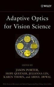Adaptive Optics for Vision Science - Cover