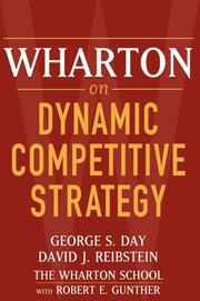 Wharton on Dynamic Competitive Strategy - Cover