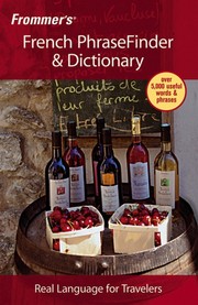 Frommer's French Phrase Finder & Dictionary