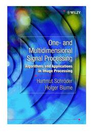 One- and Multidimensional Signal Processing
