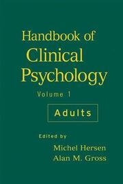 Handbook of Clinical Psychology 1
