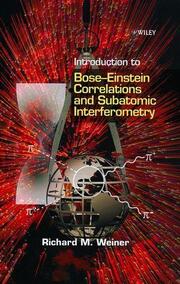 Introduction to Bose-Einstein Correlations and Subatomic Interferometry