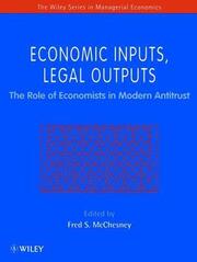 Economic Inputs, Legal Outputs