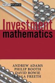 Investment Mathematics - Cover