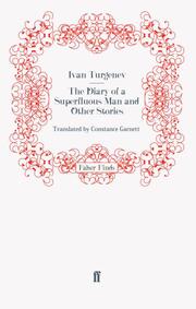 The Diary of a Superfluous Man and Other Stories - Cover