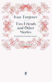 Two Friends and Other Stories