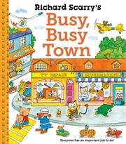 Richard Scarry's Busy Busy Town - Cover
