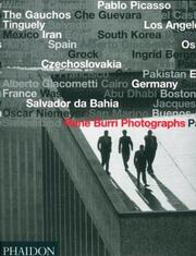 René Burri Photographs - Cover