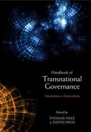 Handbook of Transnational Governance