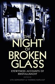 The Night of Broken Glass - Cover