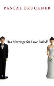 Has Marriage for Love Failed? - Cover