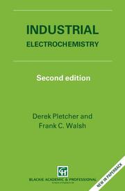 Industrial Electrochemistry - Cover