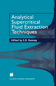 Analytical Supercritical Fluid Extraction Techniques - Cover