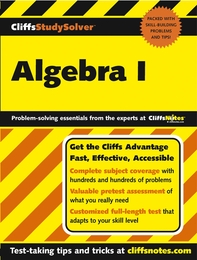 CliffsStudySolver Algebra I