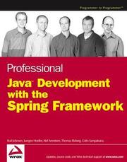 Professional Java Development with the Spring Framework - Cover