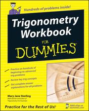 Trigonometry Workbook For Dummies - Cover