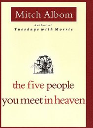 The Five People You Meet in Heaven - Cover