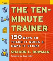 The Ten-Minute Trainer - Cover