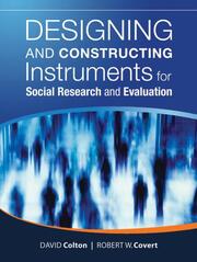 Designing and Constructing Instruments for Social Research and Evaluation - Cover