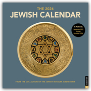 Jewish Calendar - Jüdischer Kalender 2024 - Wandkalender