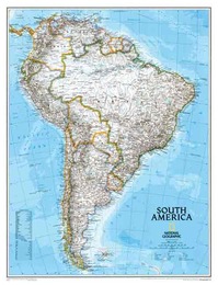 Süd-Amerika politisch - Classic/South America Classic