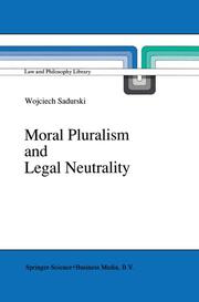 Moral Pluralism and Legal Neutrality - Cover