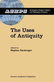The Uses of Antiquity - Cover