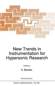 New Trends in Instrumentation for Hypersonic Research