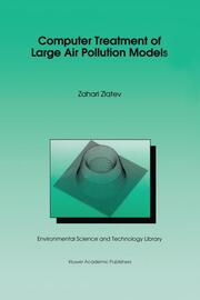 Computer Treatment of Large Air Pollution Models - Cover