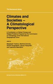 Climates and Societies - A Climatological Perspective